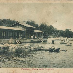 The first Poreč sea bath