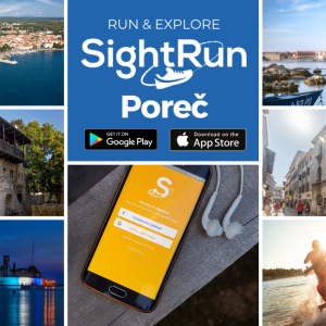 Discover Poreč running with SightRun 