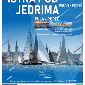 2. Istria under sail, regatta