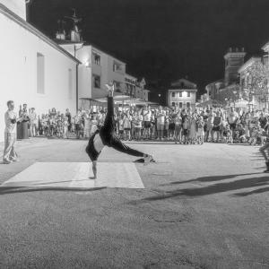 Evropski prvaki v break-dancu – ulično predstavo