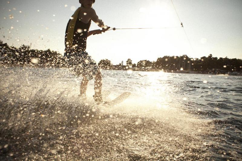 Water skiing