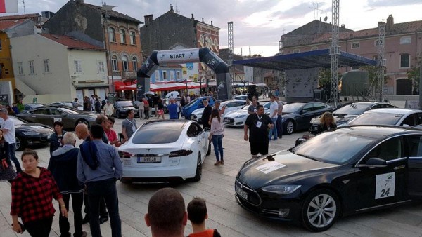 Nikola Tesla EV Rally Croatia 2017