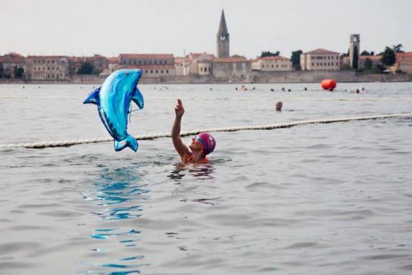 Porečki delfin - Delphin von Poreč 