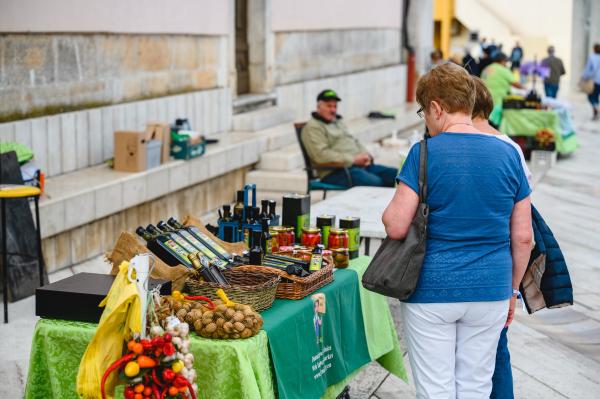 Messe der istrischen landwirtschaftlichen Produkte